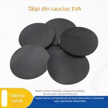 Perne EVA din cauciuc pentru picioare, bază decupată, amortizor de șocuri, tampoane antiderapante din silicon, plasă rezistentă cu spate adeziv
