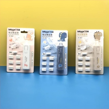 Radieră din plastic, în formă sferică mare, accesoriu drăguț de papetărie, în cutie 4801