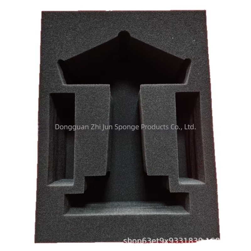 Zhijun placă din spumă EVA pentru ambalaje, negru, personalizată, grosime 60 mm, densitate 20