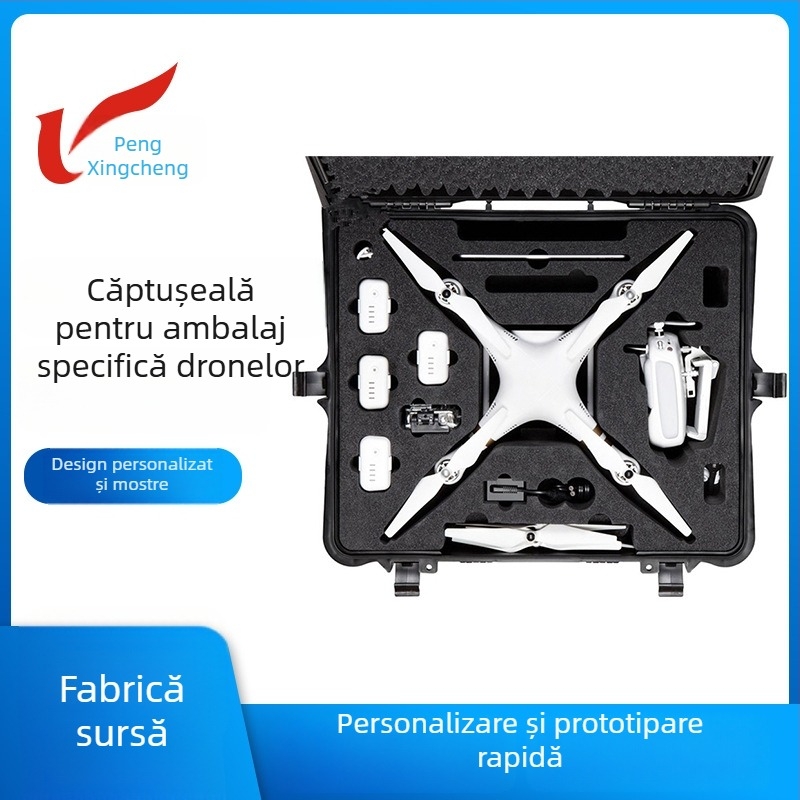 Inserție internă EVA modelată pentru cutia de unelte a dronei, amortizare și protecție împotriva șocurilor