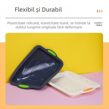 Formă dreptunghiulară din silicon pentru coacere – antiaderentă, pentru gătit acasă