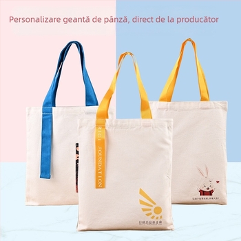 Geantă din pânză în stil național pentru cadouri promoționale cu logo, geantă de cumpărături din bumbac cu șnur