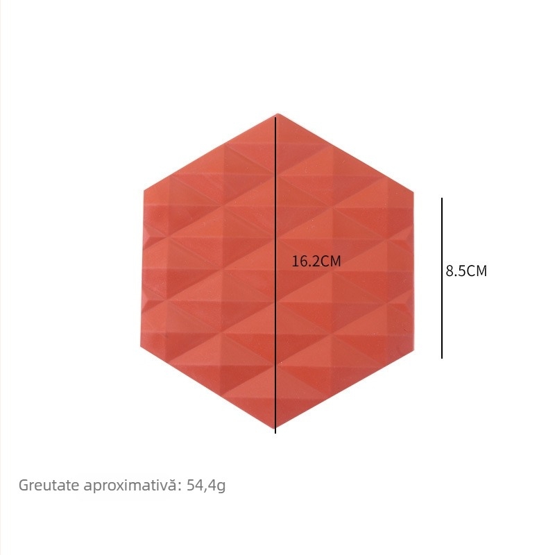 Covoraș din silicon rezistent la căldură pentru masă – suport pentru farfurii, oale, cești și boluri, pătrat, aspect de lux, utilizare în casă