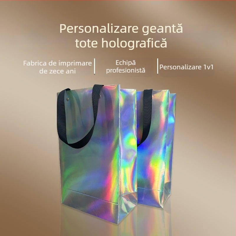 Genți de cadouri din hârtie cu imprimare laser și logo, pungi personalizate din hârtie specială pentru îmbrăcăminte