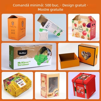 Cutie cadou în formă de avion, cu logo și imprimare color pe carton ondulat îngroșat