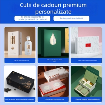 Cutie cadou personalizabilă în formă de carte, design cultural și creativ pentru ziua de naștere