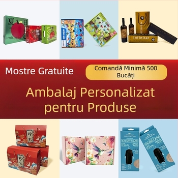 Cutie de cadou pentru haine, imprimare color HD pe ambele fețe, cutie de ambalaj de lux, personalizabilă pentru tiraje mici