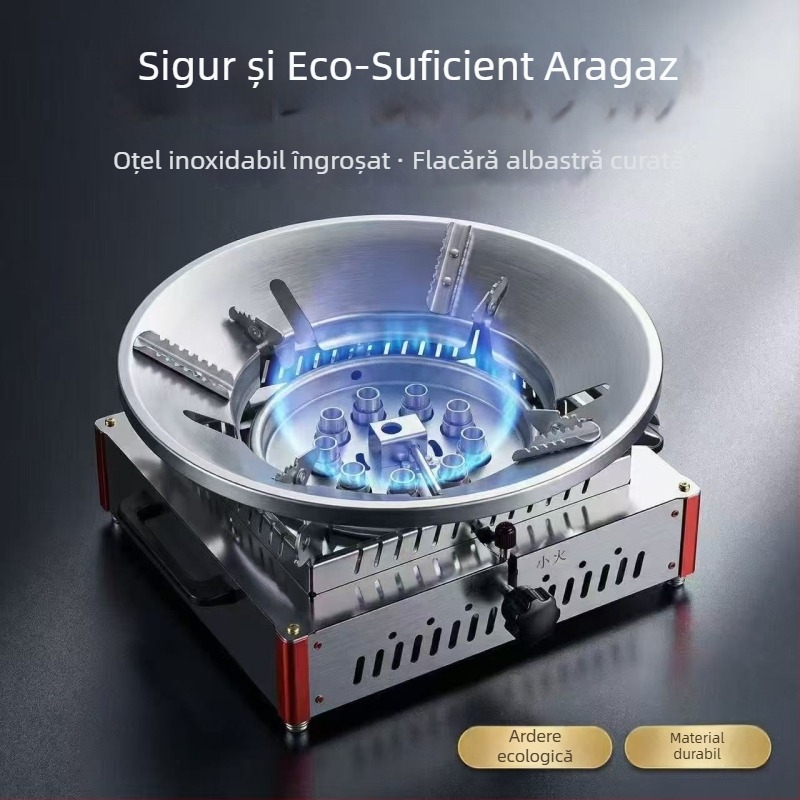 Arzător casetă ecologic, sigur și destinat uzului comercial, portabil pentru exterior