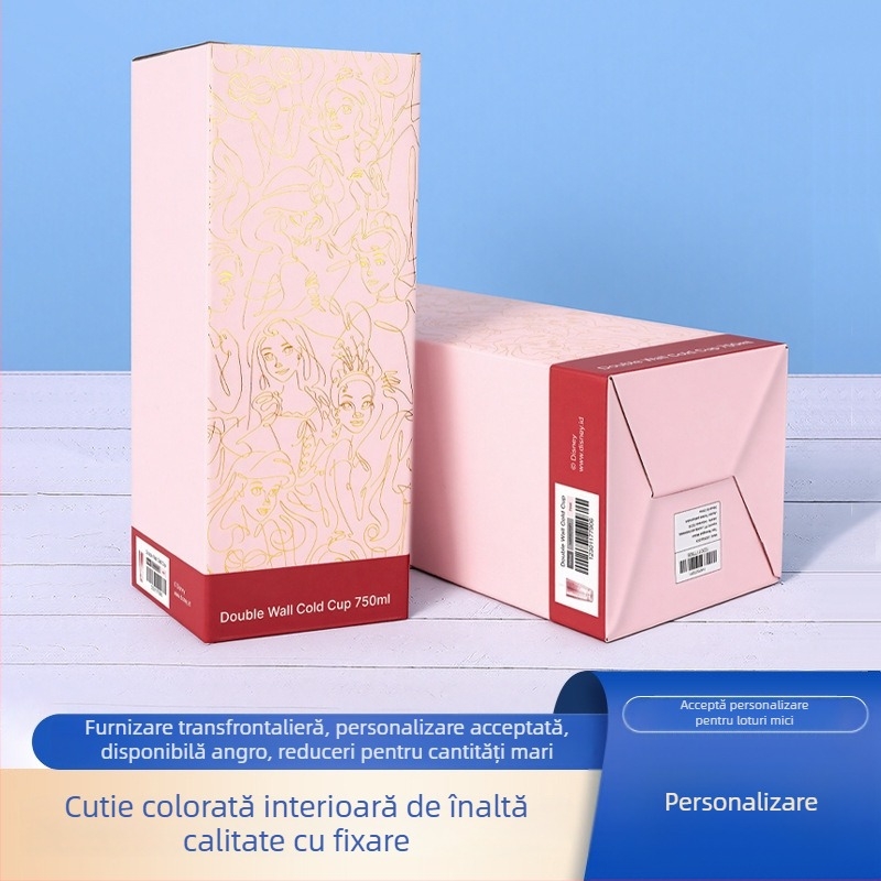 Cutie color personalizată cu imprimare de logo, închidere interioară fixă, ștampilare cu folie metalică argintie, cutie cadou pliabilă, vânzare en gros în loturi mici