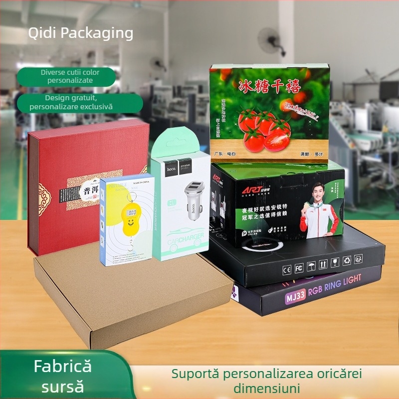 Cutie cadou personalizabilă pentru cosmetice, cu capac și bază