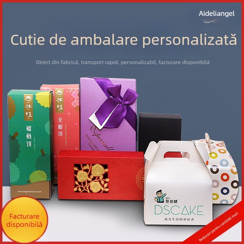 Cutii de ambalaj personalizabile pentru bijuterii, produse cosmetice și cadouri