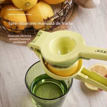 Storcător de lămâi cu trei niveluri, storcător de fructe 2 în 1, manual, multifuncțional