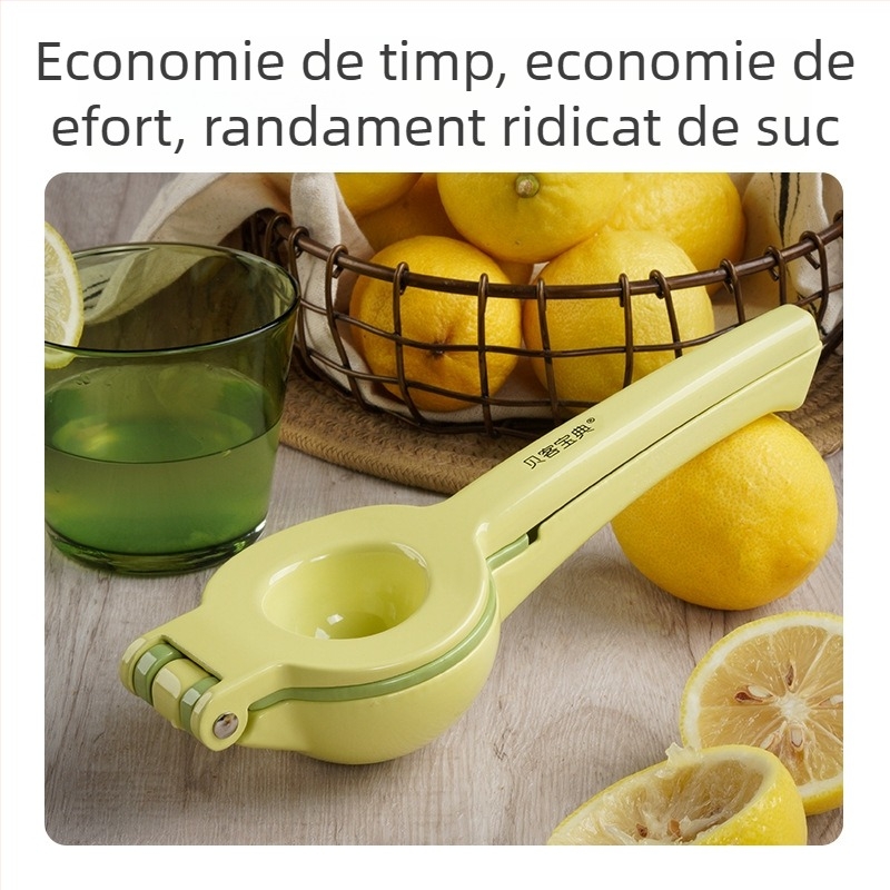 Storcător de lămâi cu trei niveluri, storcător de fructe 2 în 1, manual, multifuncțional