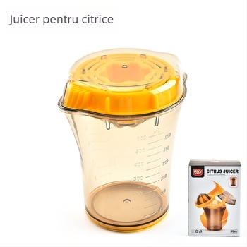  Storcător manual de citrice cu pahar de măsurare pentru portocale și lămâi, design compact