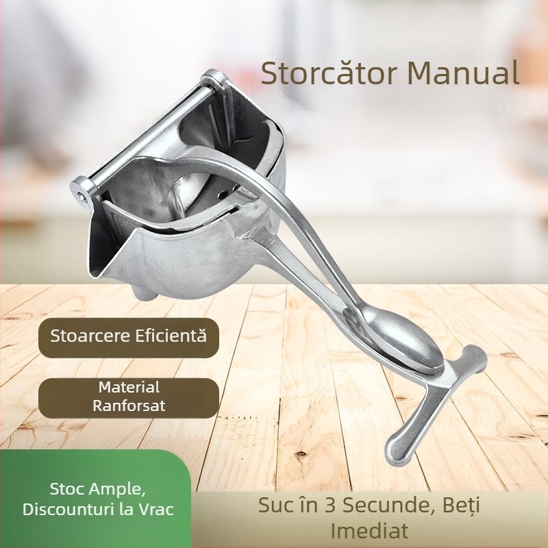 Storcător manual portabil pentru portocale, rodie, struguri și lămâie – aparat compact pentru uz casnic