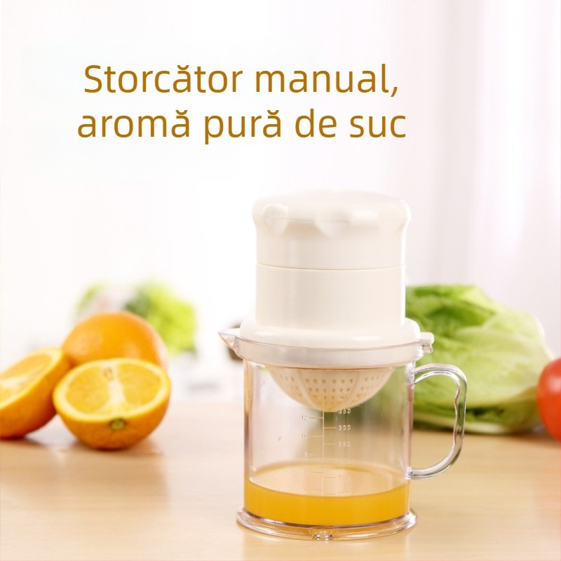 Storcător manual pentru uz casnic – mini storcător pentru portocale și lămâi