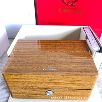 Omega Seamaster cutie din lemn pentru ceasuri – cutie de afișare și depozitare