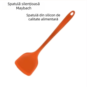 Spatulă din silicon pentru wok, antiaderentă, de calitate alimentară, silențioasă, rezistentă la temperaturi înalte