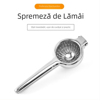 Storcător manual de lămâie, oțel inoxidabil, storcător multifuncțional pentru lămâi, portocale și rodii, ustensilă de bucătărie