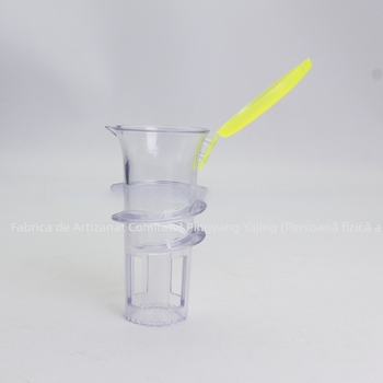 Storcător manual pentru lămâi și portocale — din plastic, design modern minimalist, imprimare siglă disponibilă
