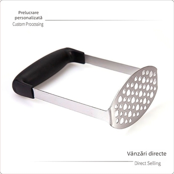 Zdrobitor din oțel inoxidabil pentru cartofi și yam, presă manuală pentru hrana bebelușilor
