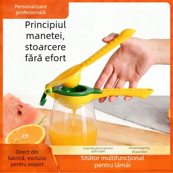 Storcător de fructe manual mini pentru uz casnic, aparat compact și portabil