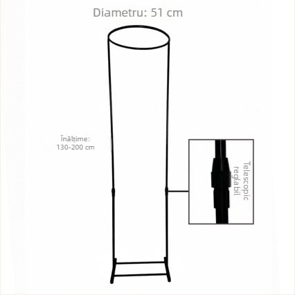 Suport nou pentru decorațiuni de nuntă, cadru din fier, decoruri din mătase pentru agățat