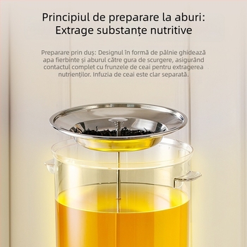 Recipient electric pentru infuzarea ceaiului – aparat inteligent de preparare a ceaiului cu recipient filtrant mare, pentru uz casnic și comercial în magazine milk tea