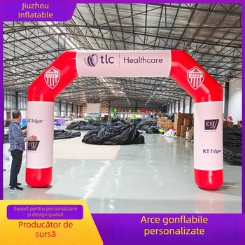 Arc inflabil personalizat pentru evenimente, nunți și publicitate