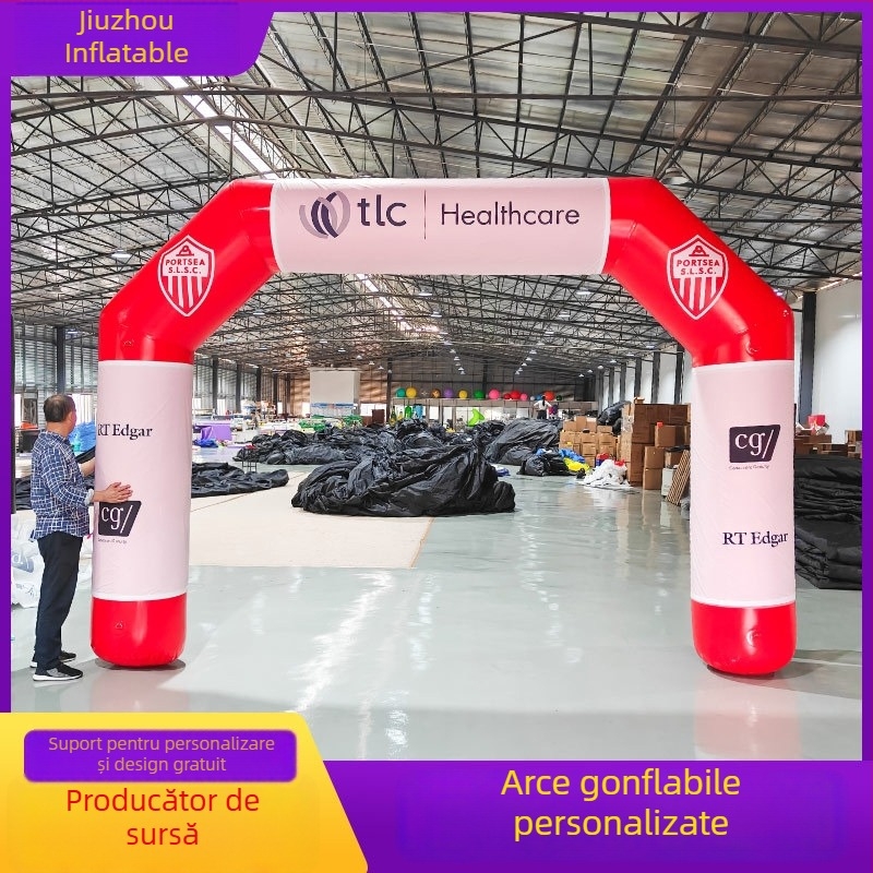 Arc inflabil personalizat pentru evenimente, nunți și publicitate