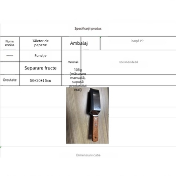 Unealtă din oțel inoxidabil pentru tăiere pepene – separator triunghiular pentru fructe uz casnic