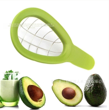 Cuțit de avocado trei în unu, cu extractor de sâmbure și separator de pulpă