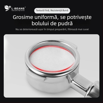 Hârtie de filtru rotundă pentru espresso, 51/58 mm, universală pentru portafiltru