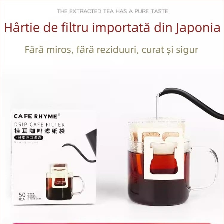 Pungi de filtre pentru cafea drip, material, filtru de cafea pentru preparare manuală, pungi interioare