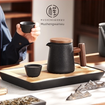 Ceainic ceramic pentru prepararea ceaiului acasă, set Kung Fu de înaltă calitate, vas unic cu separare ceai-apă