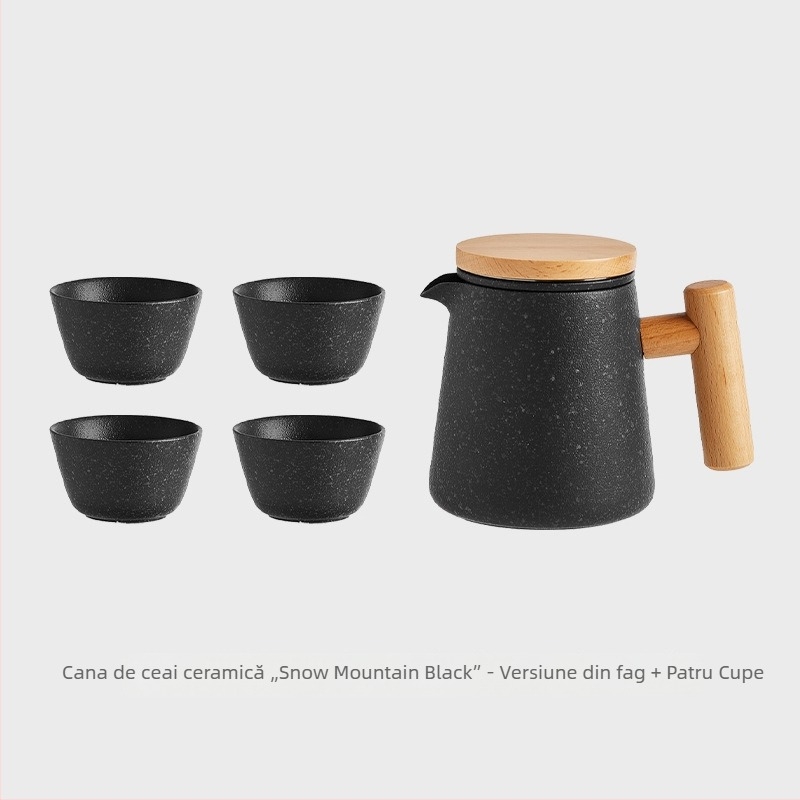 Ceainic ceramic pentru prepararea ceaiului acasă, set Kung Fu de înaltă calitate, vas unic cu separare ceai-apă