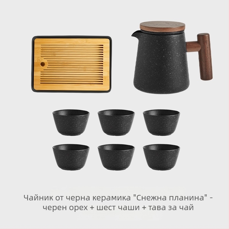 Ceainic ceramic pentru prepararea ceaiului acasă, set Kung Fu de înaltă calitate, vas unic cu separare ceai-apă