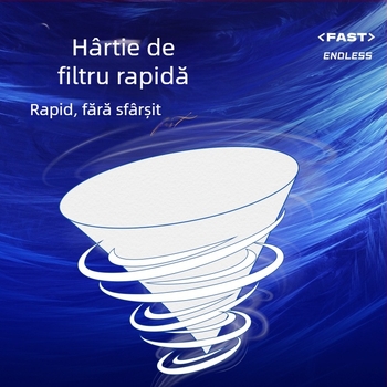 Filtru de cafea Lyocell pentru V60, pâlnie din hârtie de filtrare pentru preparare rapidă