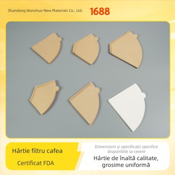 Filtru de hârtie conic de unică folosință pentru mașini de cafea cu filtru și cafea preparată la filtru manual