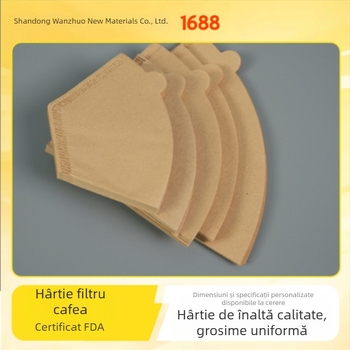 Filtru de hârtie conic de unică folosință pentru mașini de cafea cu filtru și cafea preparată la filtru manual