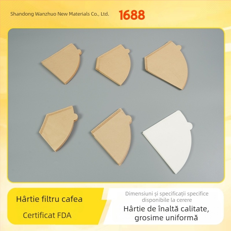 Filtru de hârtie conic de unică folosință pentru mașini de cafea cu filtru și cafea preparată la filtru manual