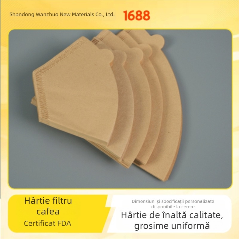 Filtru de hârtie conic de unică folosință pentru mașini de cafea cu filtru și cafea preparată la filtru manual