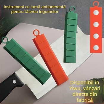 Cuțit magnetic antiaderent pentru tăierea legumelor, instrument pentru felii de cartofi, utilizare casnică