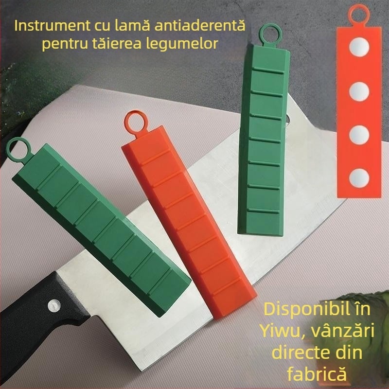 Cuțit magnetic antiaderent pentru tăierea legumelor, instrument pentru felii de cartofi, utilizare casnică