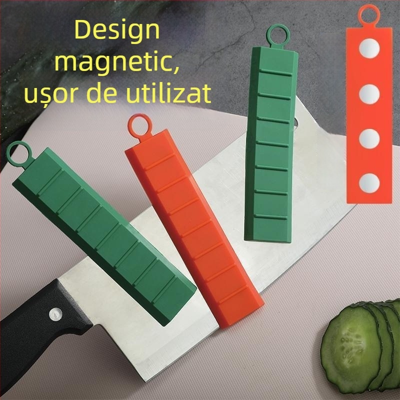 Cuțit magnetic antiaderent pentru tăierea legumelor, instrument pentru felii de cartofi, utilizare casnică
