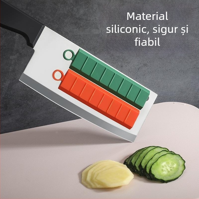 Cuțit magnetic antiaderent pentru tăierea legumelor, instrument pentru felii de cartofi, utilizare casnică