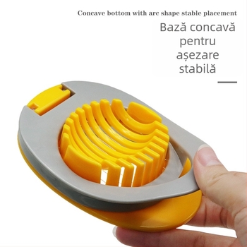 Nou tăietor de ouă, unealtă multifuncțională pentru tăiat ouă, ABS material, separator pentru ouă