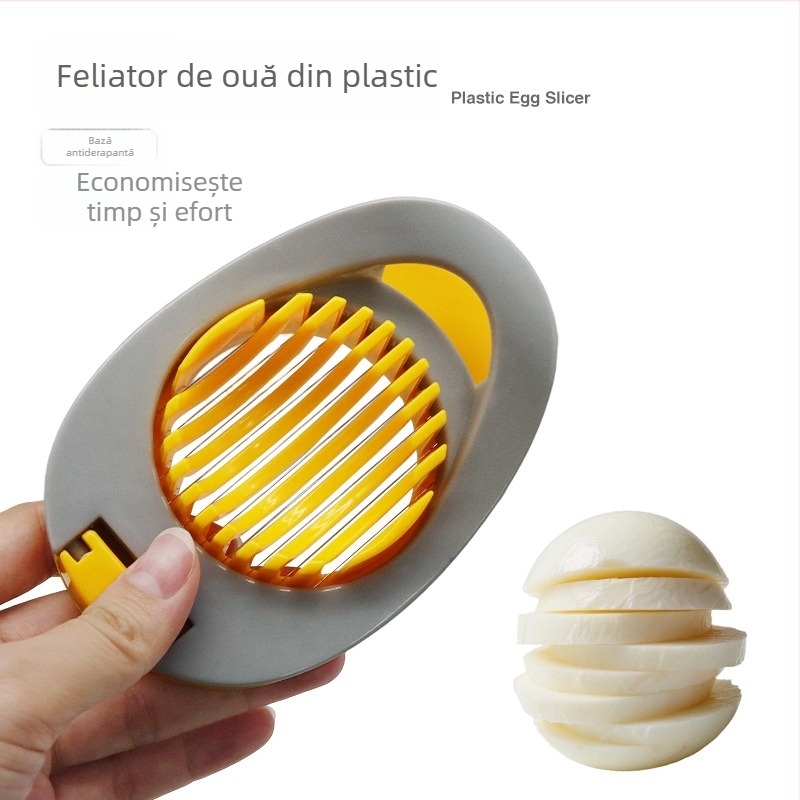 Nou tăietor de ouă, unealtă multifuncțională pentru tăiat ouă, ABS material, separator pentru ouă