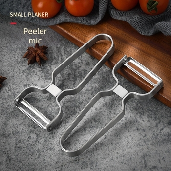Peeler din oțel inoxidabil 3 în 1 pentru fructe și legume, decojit cartofi și răzuitor pentru fructe