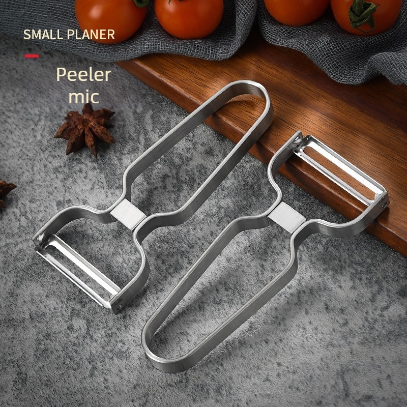 Peeler din oțel inoxidabil 3 în 1 pentru fructe și legume, decojit cartofi și răzuitor pentru fructe